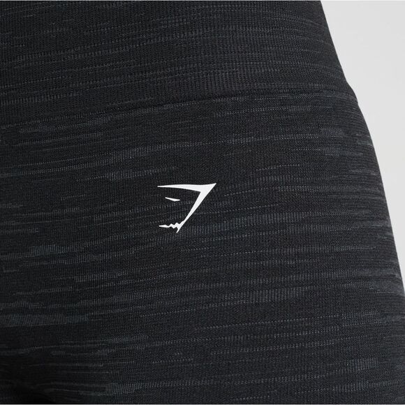 Gymshark Adapt Marl Seamless Leggings Size XS Black/Smokey Grey NWT in Packaging - Picture 4 of 6